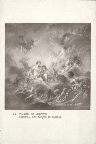 Boucher les forges vulcain - forges, de