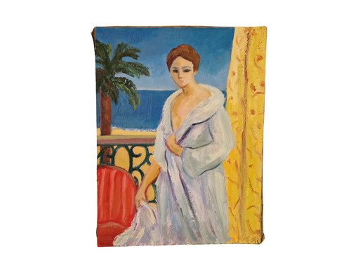 Vintage french nude woman in - french,