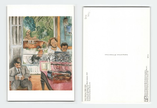 Vintage postcard henri - vintage, matisse