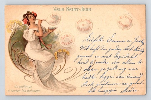 Glamour art nouveau - art, advert