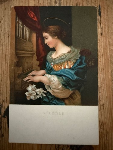 Saint cecilia the - saint, organ