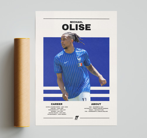 Michael olise poster - michael, poster,