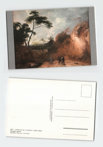 Vintage postcard lodewijck - vintage,