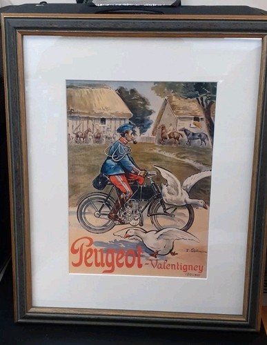 Peugeot valentigney poster - peugeot,