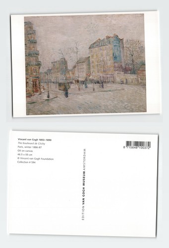 Vintage postcard van - vintage,