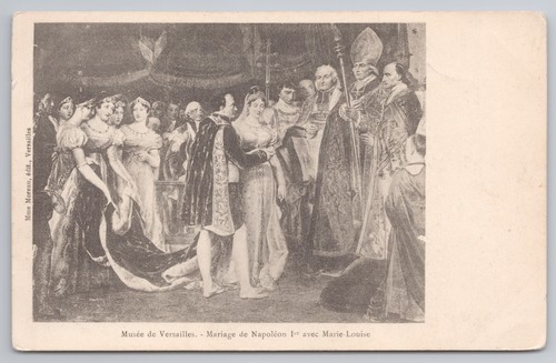 Postcard antique art mariage - postcard,