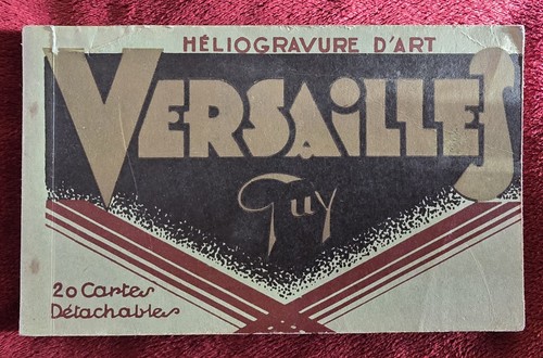Versailles postcard booklet - booklet, 20