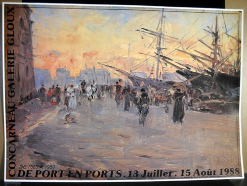 1988 ports exhibition painting - 1988,