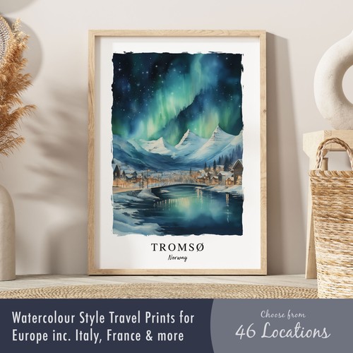 Europe travel poster print - europe, |