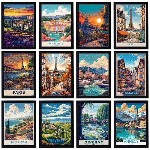 Vintage travel holiday poster - travel,