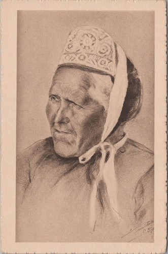 Art picture postcard - art, postcard: