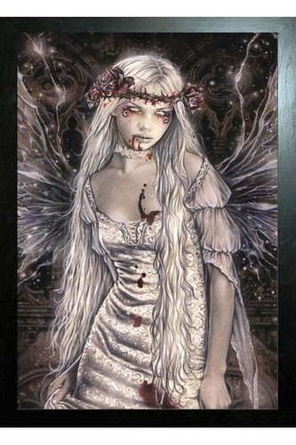 Black framed victoria frances - framed,