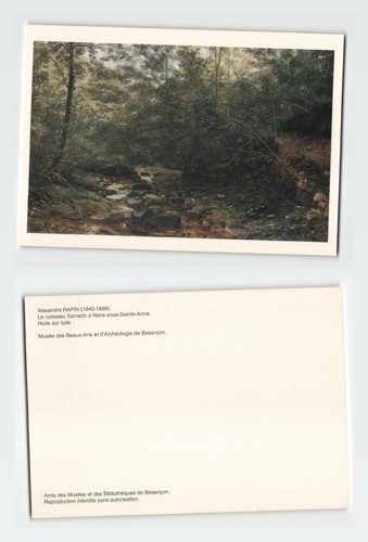Vintage art card alexandre - art,