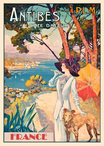 France antibes vintage - antibes,
