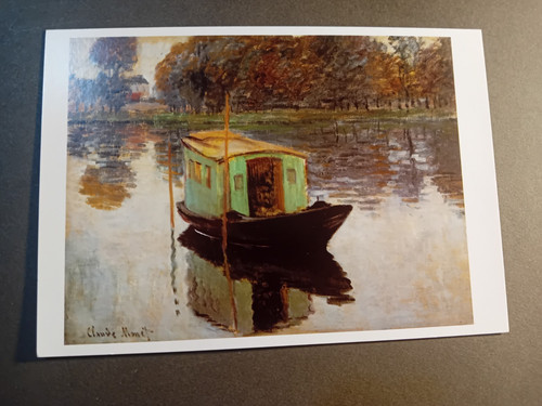 Claude monet art postcard the - claude,