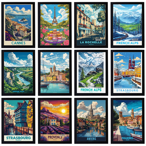 Vintage travel france holiday - vintage,