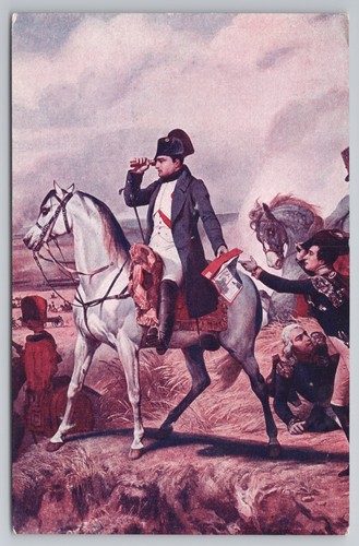 Postcard antique military art - postcard,