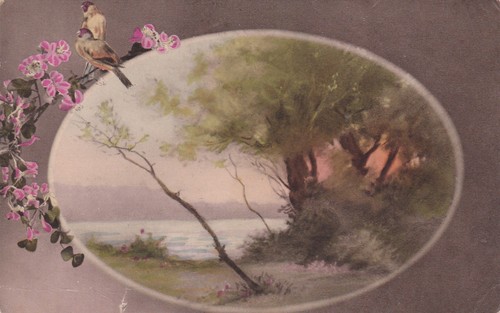 Vintage art postcard - vintage,