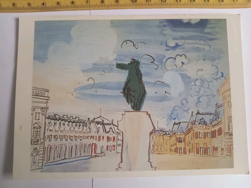 Vintage modern art - art, postcard