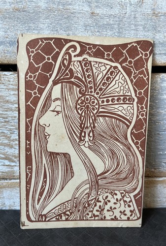Art nouveau deflin insert - art, g.deflin?