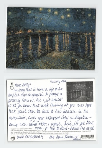 Vintage postcard vincent van - vincent,