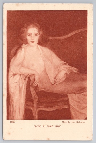 Postcard antique nude - , art