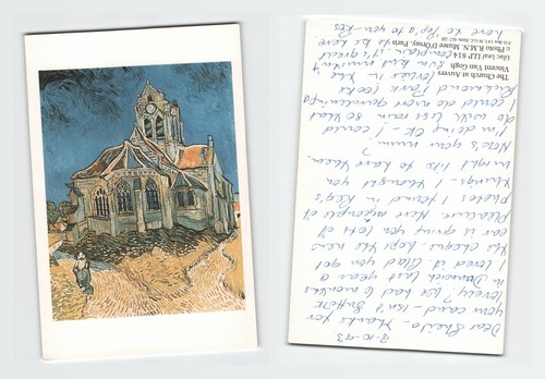 Vintage postcard vincent van - vintage,