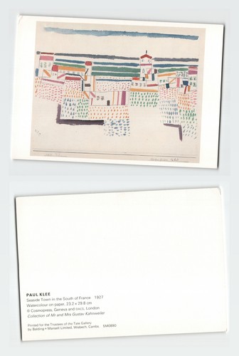 Vintage postcard paul - paul, klee