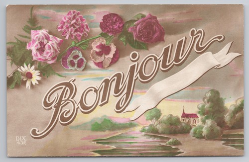 Ww1 postcard france - postcard,