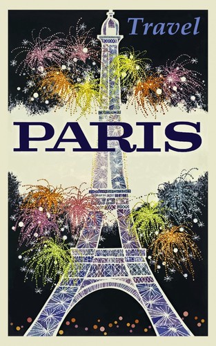 Paris france vintage - france, a3/a4