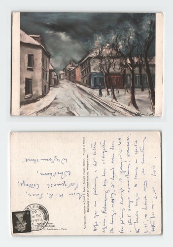 Vintage art postcard maurice - postcard,