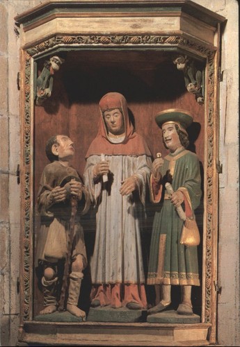 Vintage postcard saint yves - vintage,