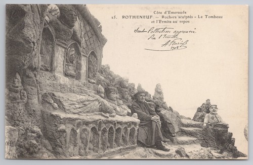 Antique postcard art france - postcard,