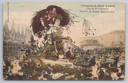 Nice carnival float - nice, char