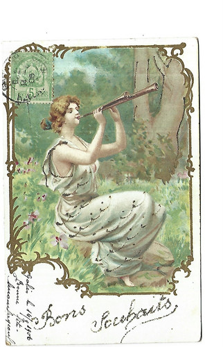 1900 art nouveau - art, woman